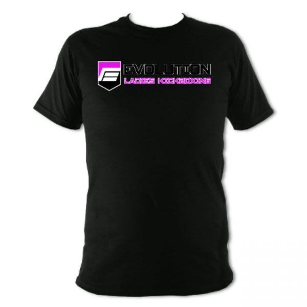 Ladies Kickboxing T-Shirt Black