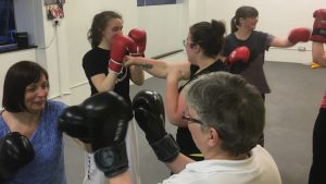 Fast punching drill, great for getting the heart pumping